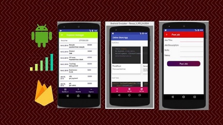Android App Development Course Build 5 Real Android App Course