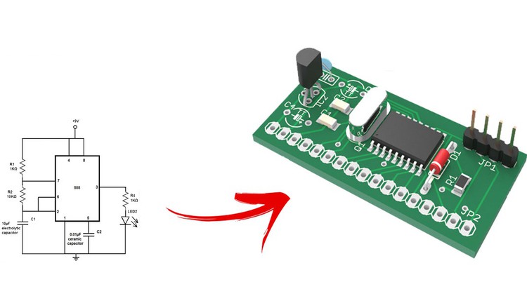 DIY Arduino Power Supply Shield using EasyEDA - Freecoursesite Use a FREE Web-Based Tool to Master simulation, PCB design, footprint creation, Gerber files viewing, and 3D PCB viewing