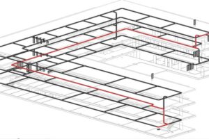 Electrical Circuit Path Through Cable Trays Revit. Advanced