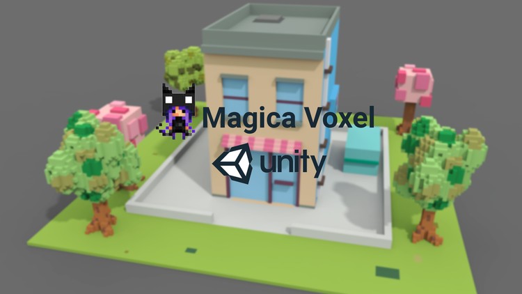 Learn Magica Voxel - Create 3D Game Models For Unity3D - Free Udemy Courses