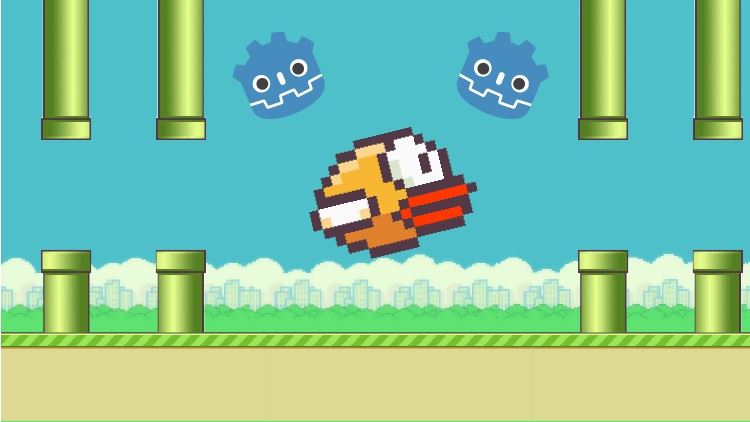 Flappy Bird Clone - Godot Game Development - Free Udemy Courses