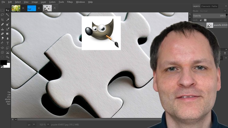 How to make GIMP 2.8 look and act as Photoshop - Free Udemy Courses