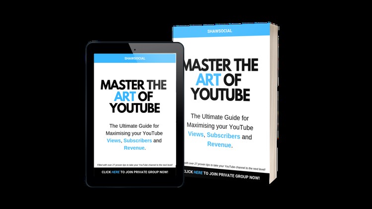 Master the Art of YouTube - Shaw Social - Free Udemy Courses