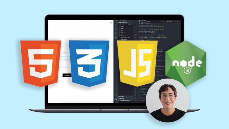 Build A Website - Using HTML, CSS, JavaScript, and Node.js