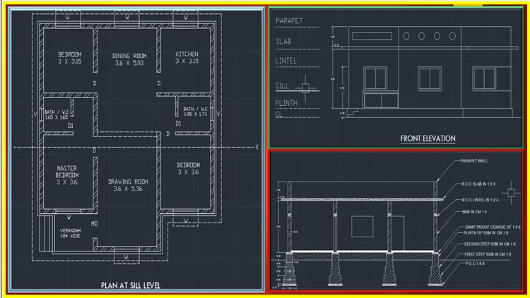 Civil Engineering BUILDING Drawing AutoCAD Mastery from ZERO Movie Download